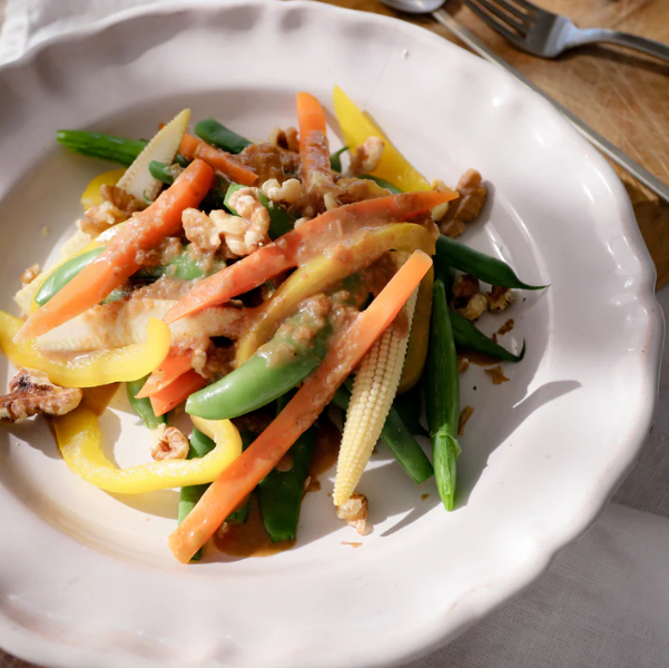 ごまドレッシングを使った料理